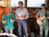 Old School (Linda & Taylor pictured) welcomed BJ’s owner Billy Carder to the stage to sing some Johnny Cash.